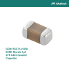 GCM155C71A105KE38D: MURATA 1μF X7R 0402 Kapasitor seramik